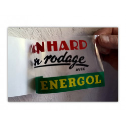 "Panhard en rodage" sticker...