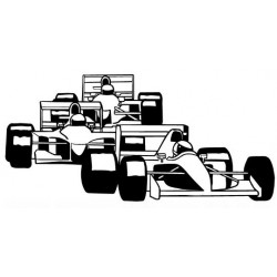 Formules 1 silhouette en...