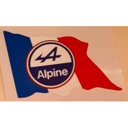 Sticker Alpine drapeau...