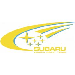 SUBARU deco en jaune Fluo