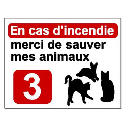 Affichette "Sauvez les...