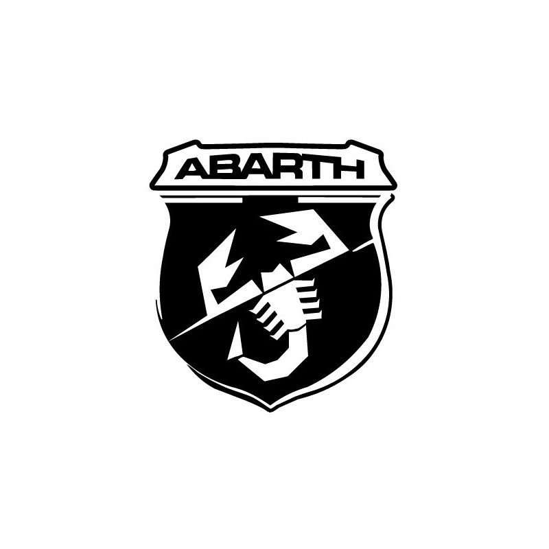 Abarth Logo Sticker | medicproapp.com