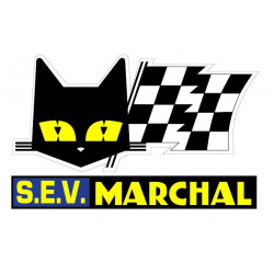 MARCHAL , sticker logo vintage