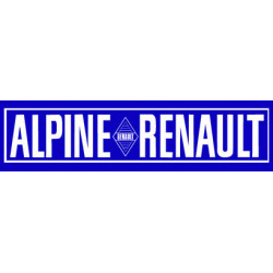 ALPINE BERLINETTE bandeau...