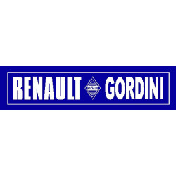 RENAULT GORDINI bande...