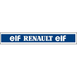 "ELF - RENAULT - ELF" bande...