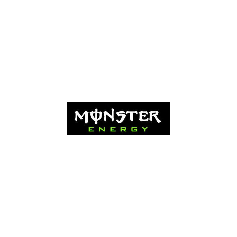 MONSTER, sticker logo adhésif MONSTER energy