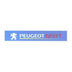 "Peugeot sport", bande pare...