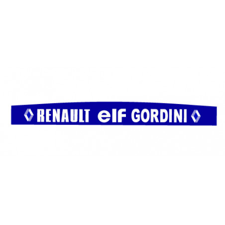 Sticker et autocollant Renault Gordini