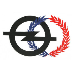 Logo Opel avec palmes modéle 1